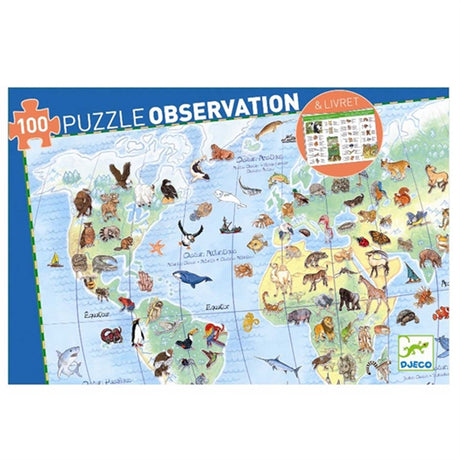 Djeco Puzzle World´s Animal