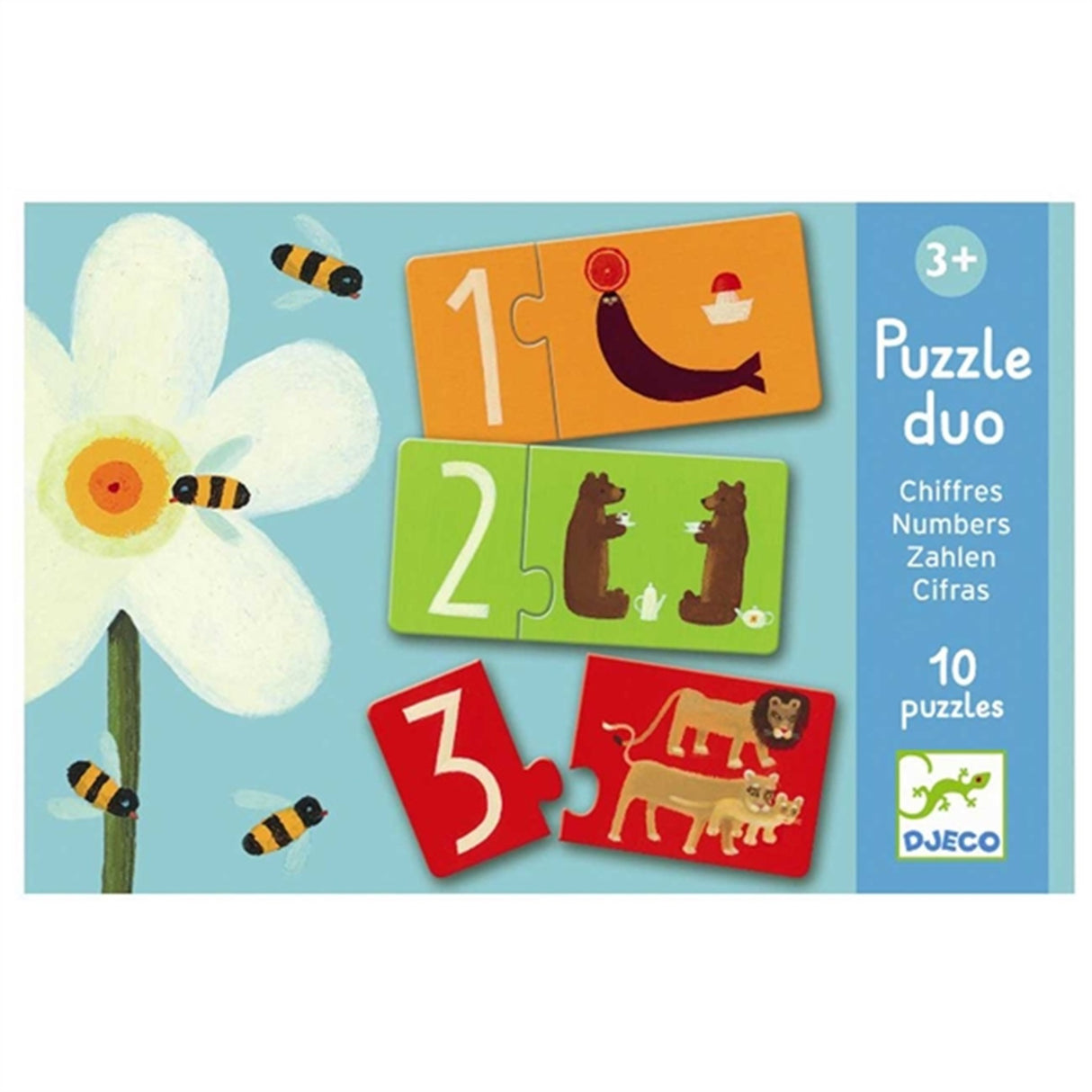 Djeco Puzzle Number