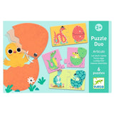 Djeco Learning Game Funny Eggs