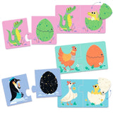 Djeco Learning Game Funny Eggs