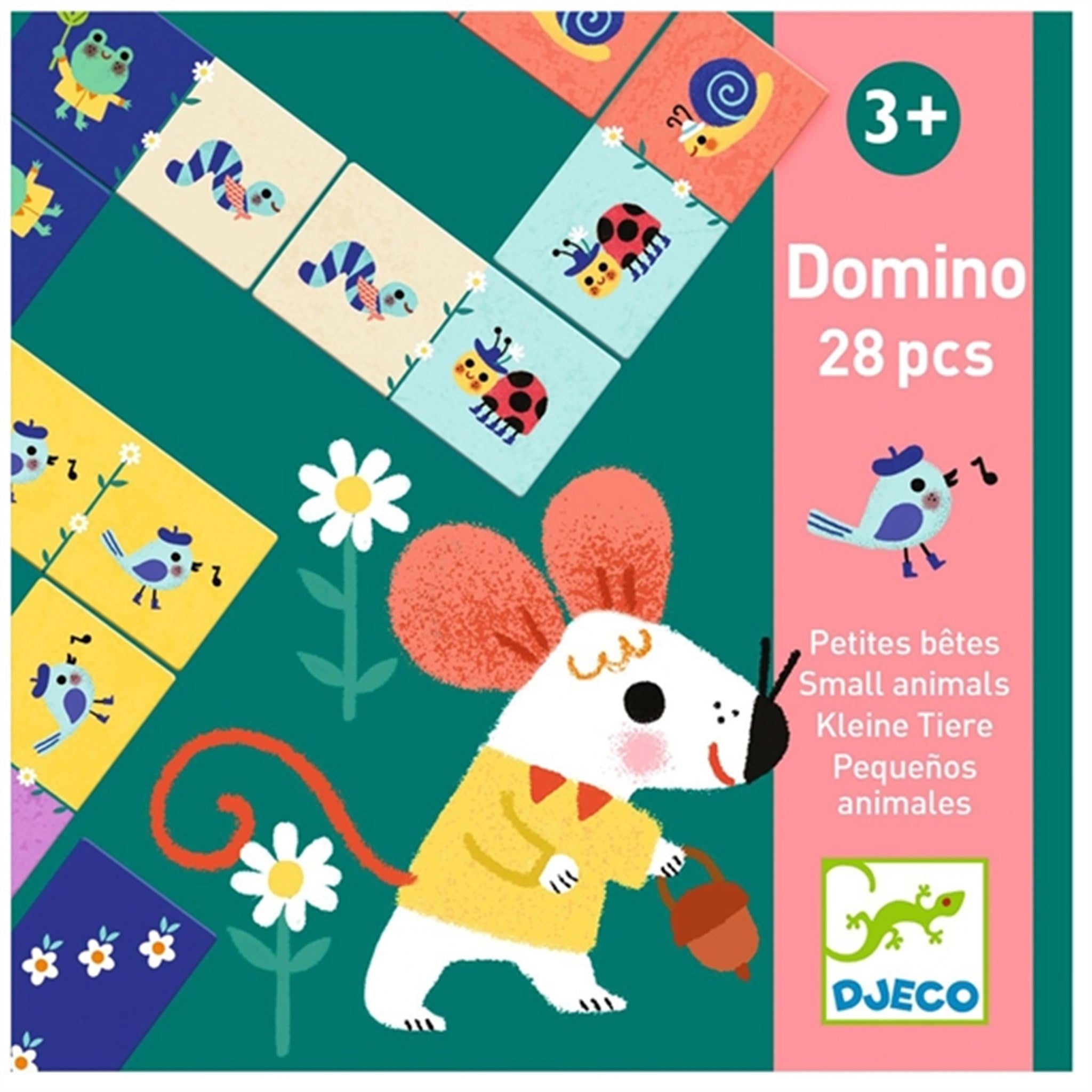 Djeco Learning Game Domino Small Animals
