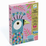 Djeco Creative Box Coloured Sand - Birds