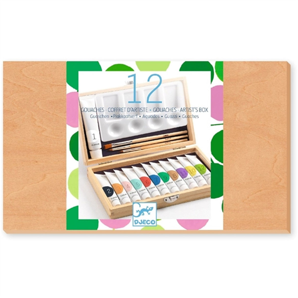 Djeco Artist Suitcase 12 Colors 2