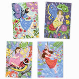 Djeco Creative Box Glittercards - Fairies 2
