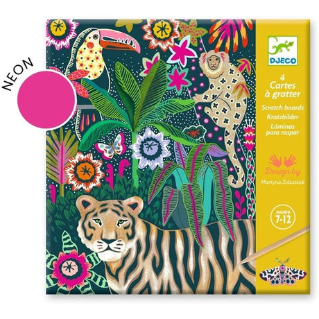 Djeco Scratch Card - Rococo