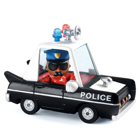 Djeco Crazy Motors Race Car Hurry Police