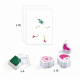 Djeco Creative Stamps Flowers 2