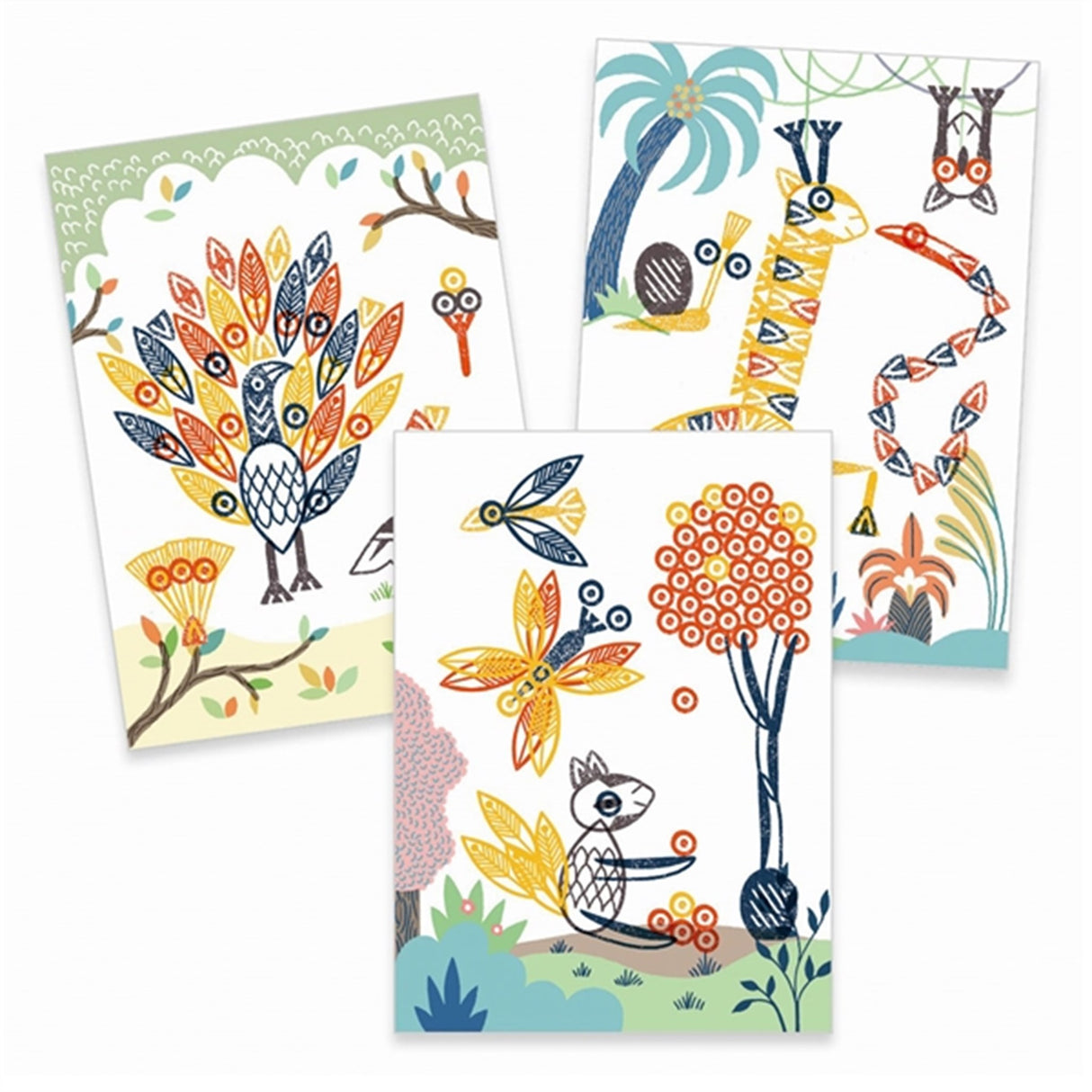 Djeco Creative Stamps Animals 5