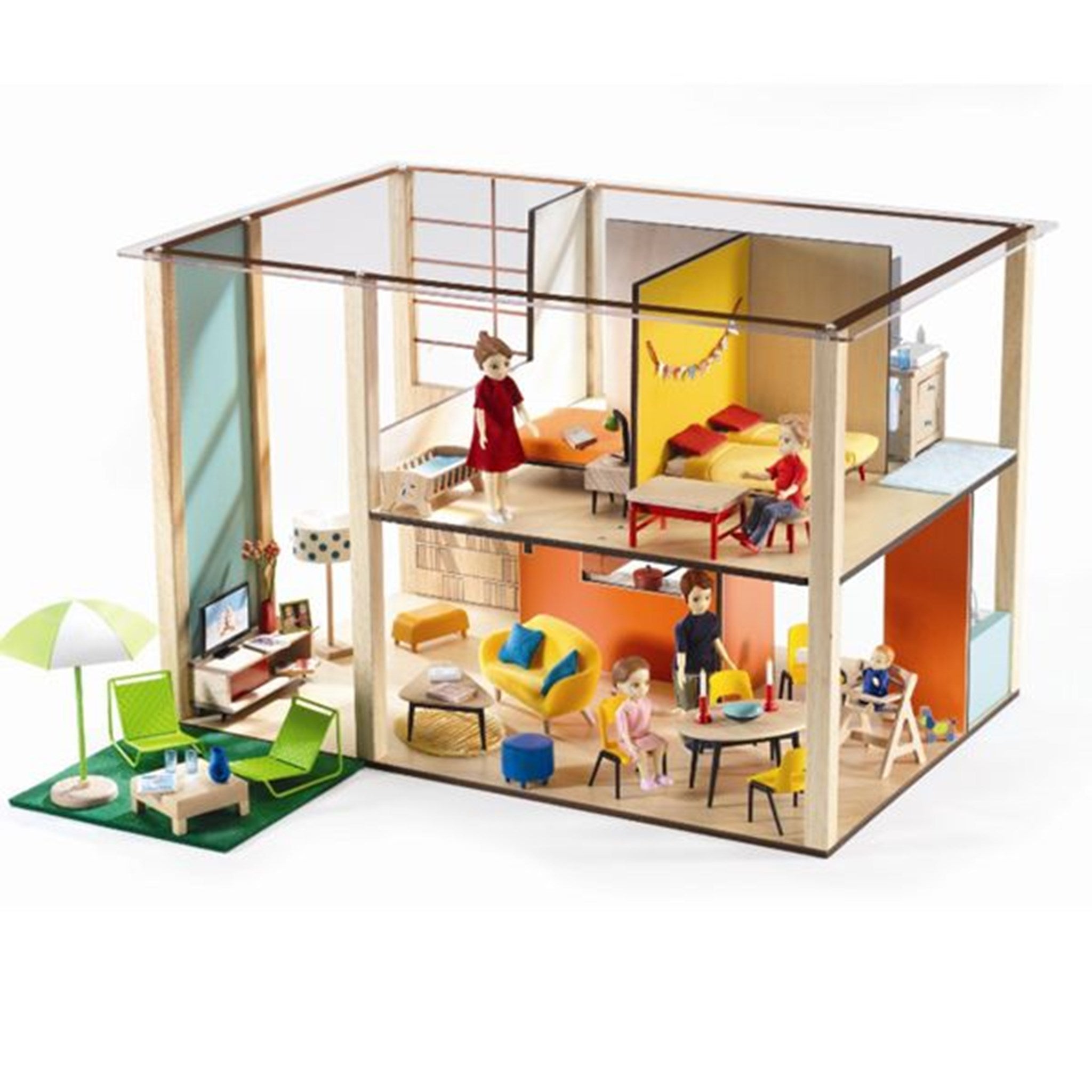 Djeco Petit Home Doll House Large
