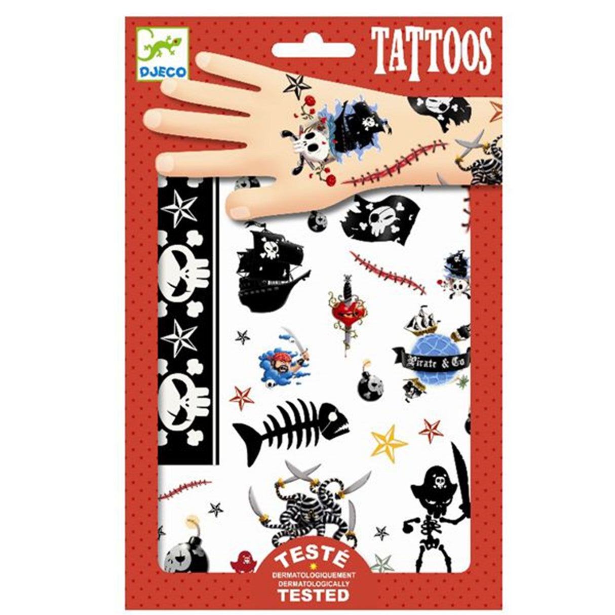 Djeco Tattoos Pirates