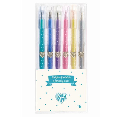 Djeco Lovely Paper Glitter Gel Pens