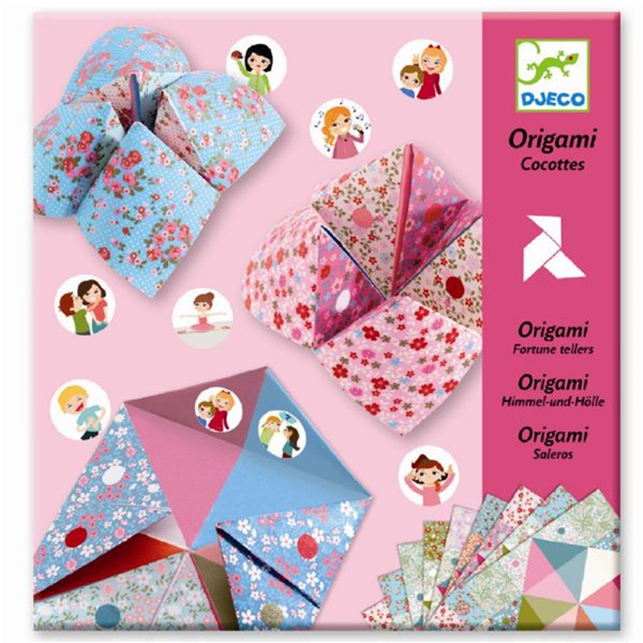Djeco Origami Fortune Tellers Flowers