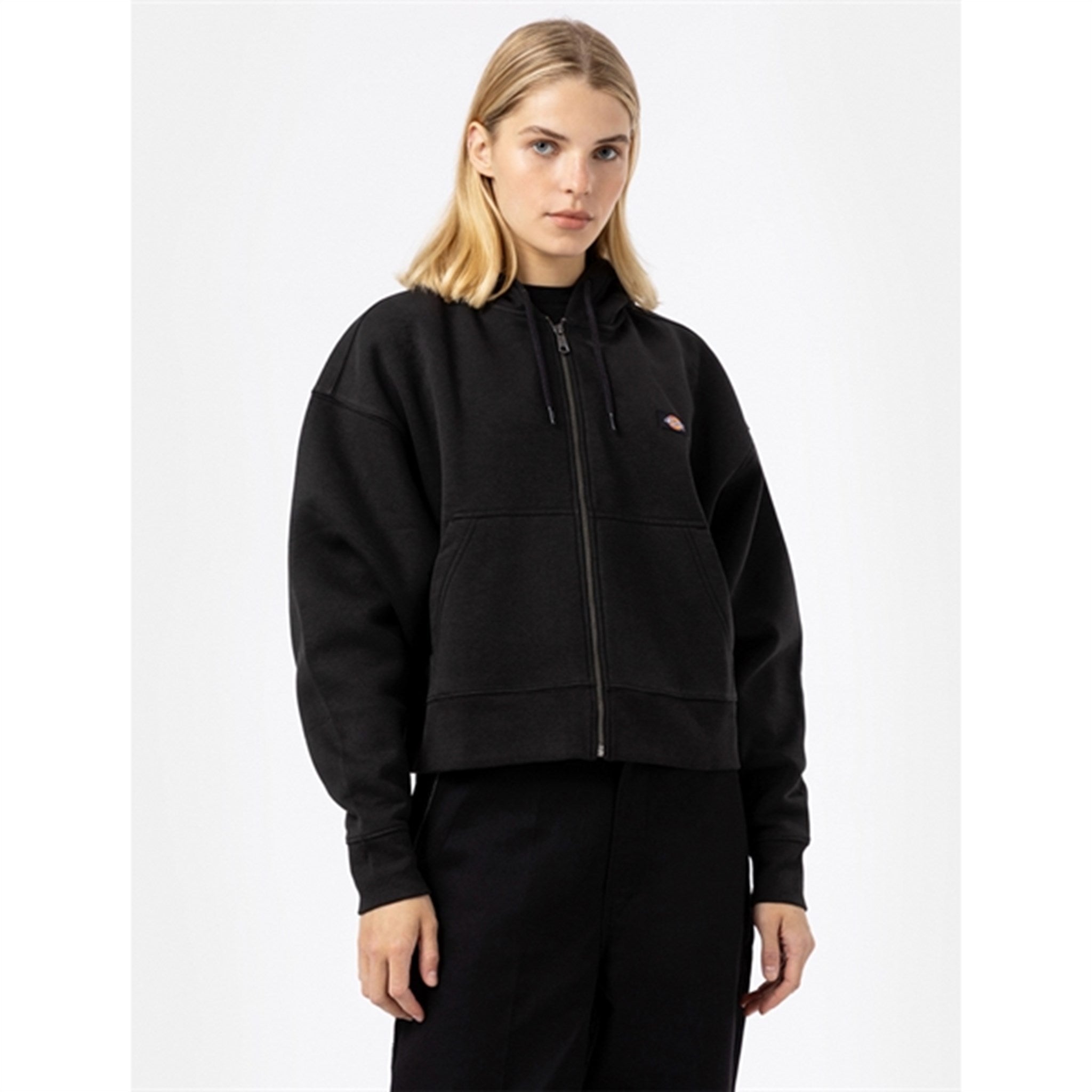 Oakport Zip Hoodie W Black - Dickies → Luksusbaby.com
