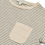 Liewood Y/D Stripes Whale Blue/Sandy Dodoma Baby Stripe T-shirt 3