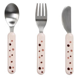 Done by Deer Dreamy Dots Cutlery Set Powder