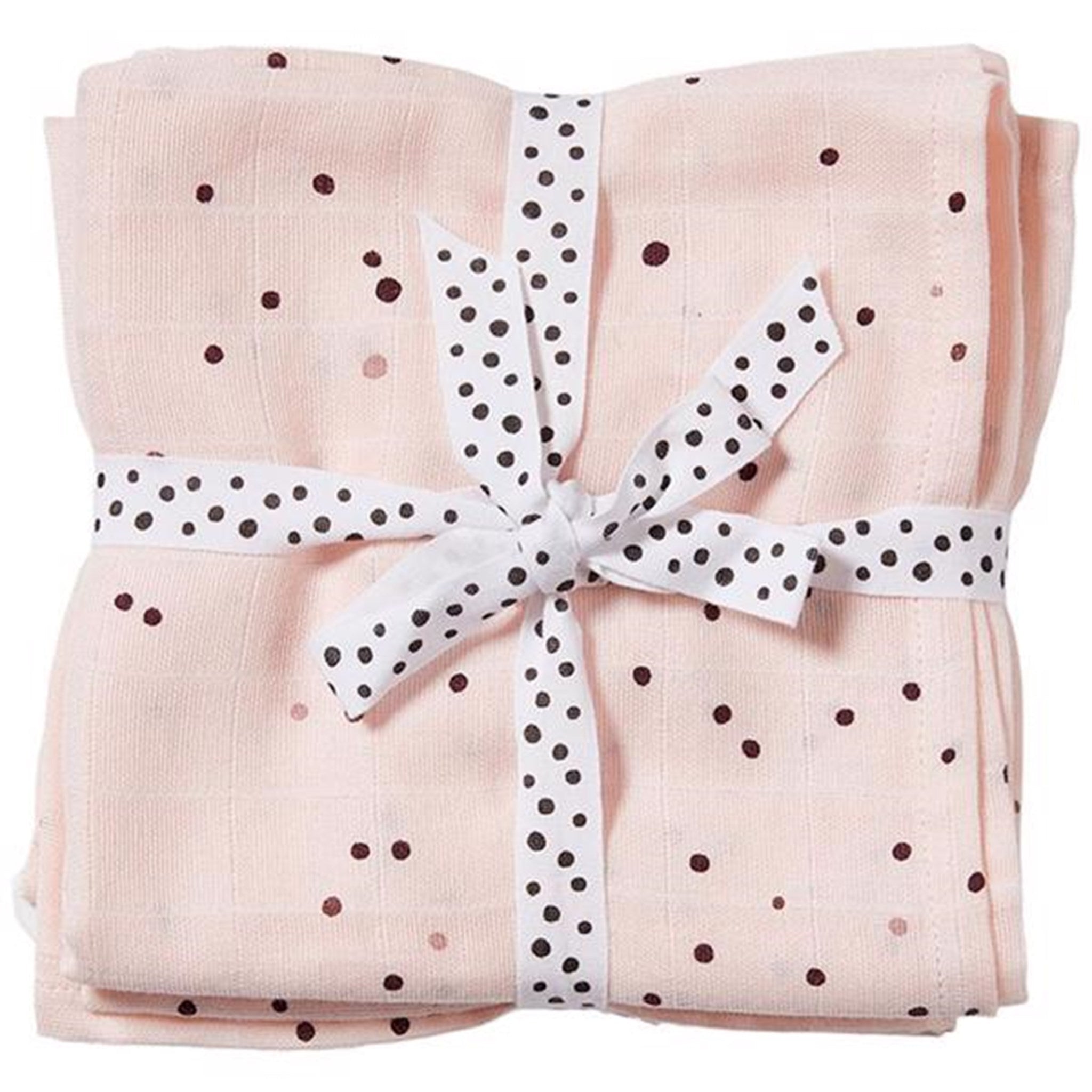 Done by Deer Burb Cloth 2-pack Dreamy Dots Powder