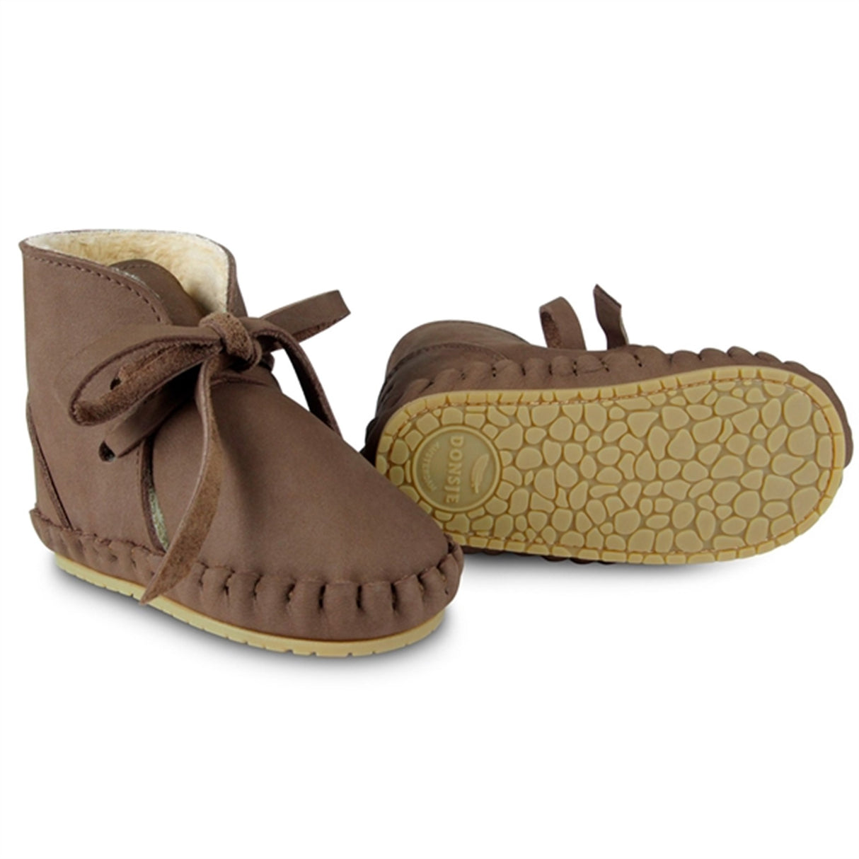 Donsje Baby Pina Classic Lining Hazelnut Nubuck