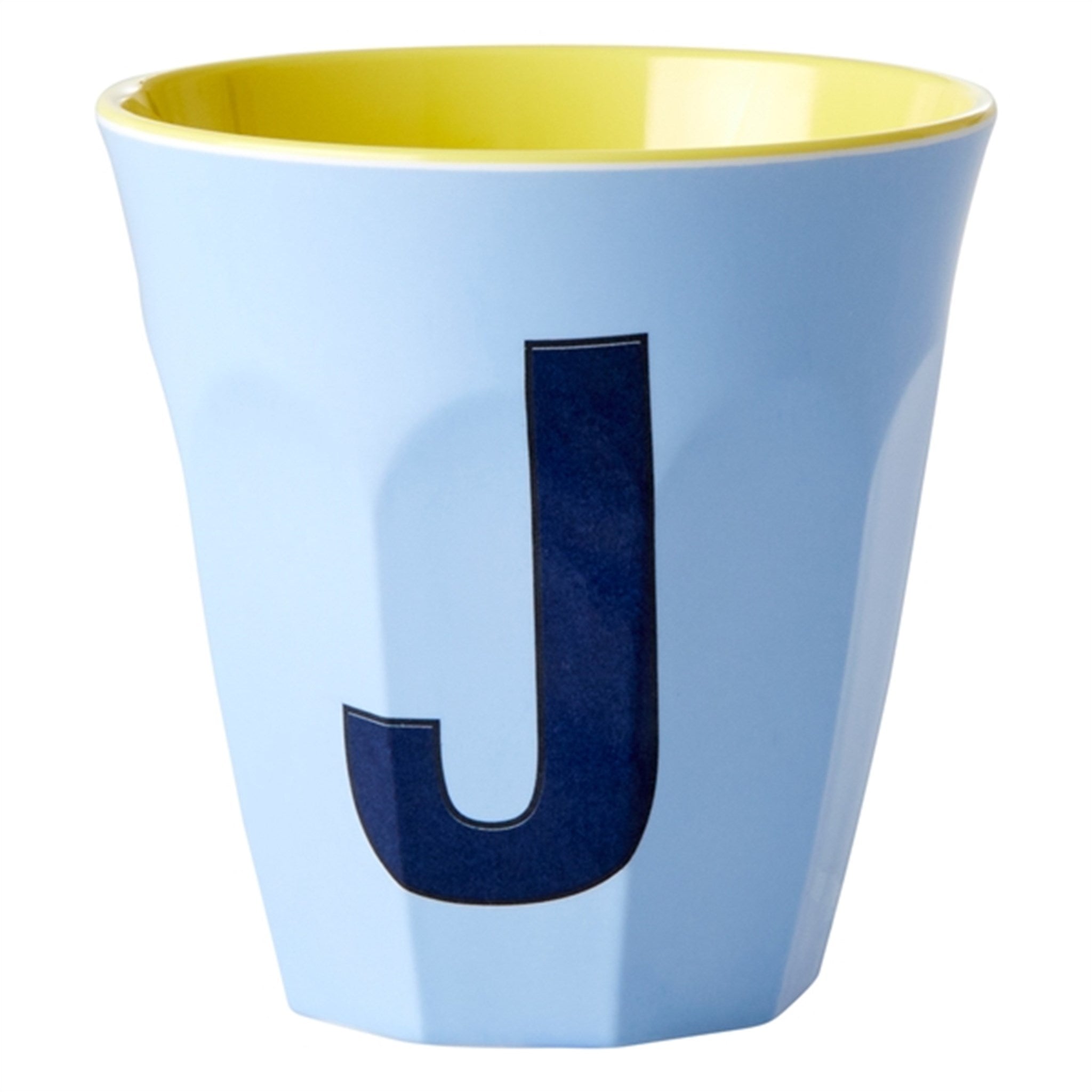RICE Bluish Colors Melamin Alphabet Cup 9