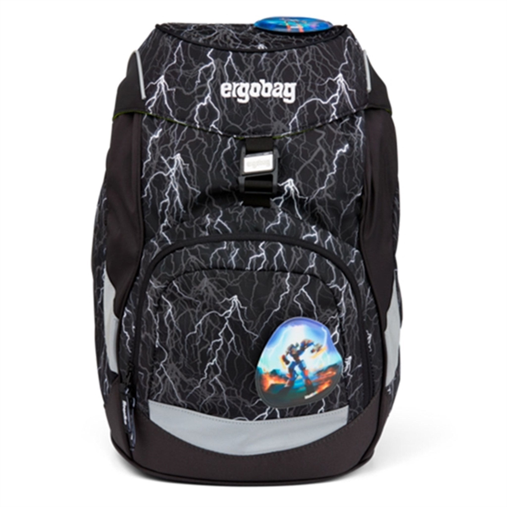 Ergobag School Bag Prime Super ReflectBear Glow