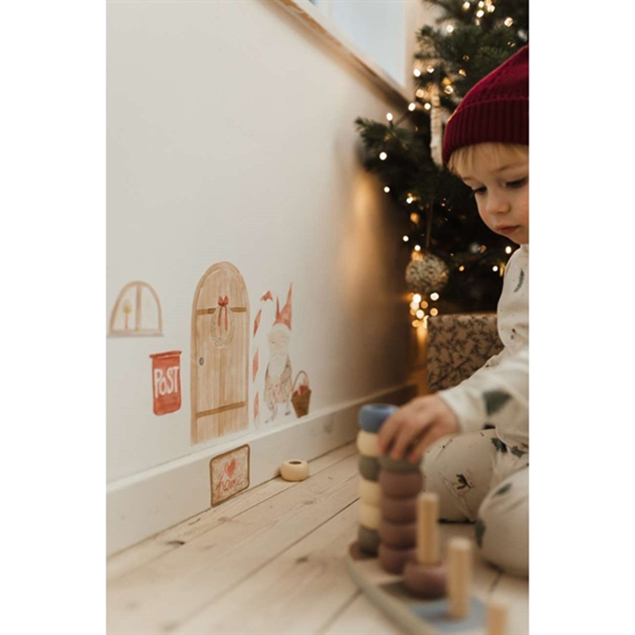 That's Mine Wallstickers Elfs Home White/Red 2