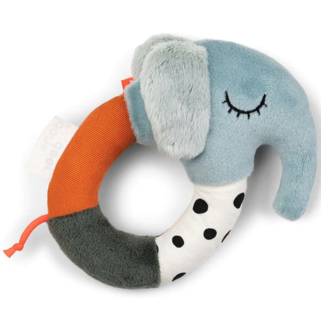 Done by Deer Sensory Rattle Elphee Blue