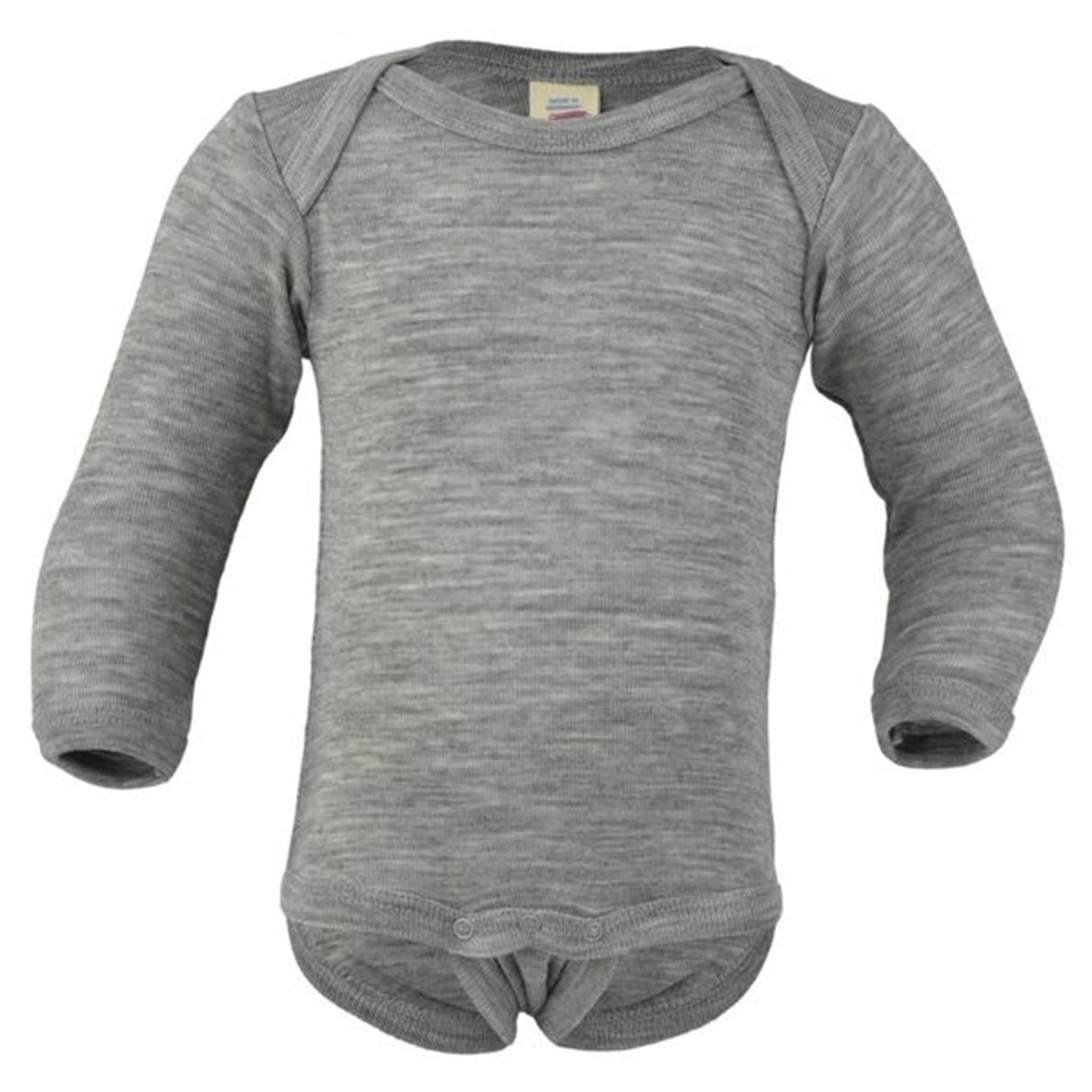 Engel Baby Body Long Sleeved Grey Melange