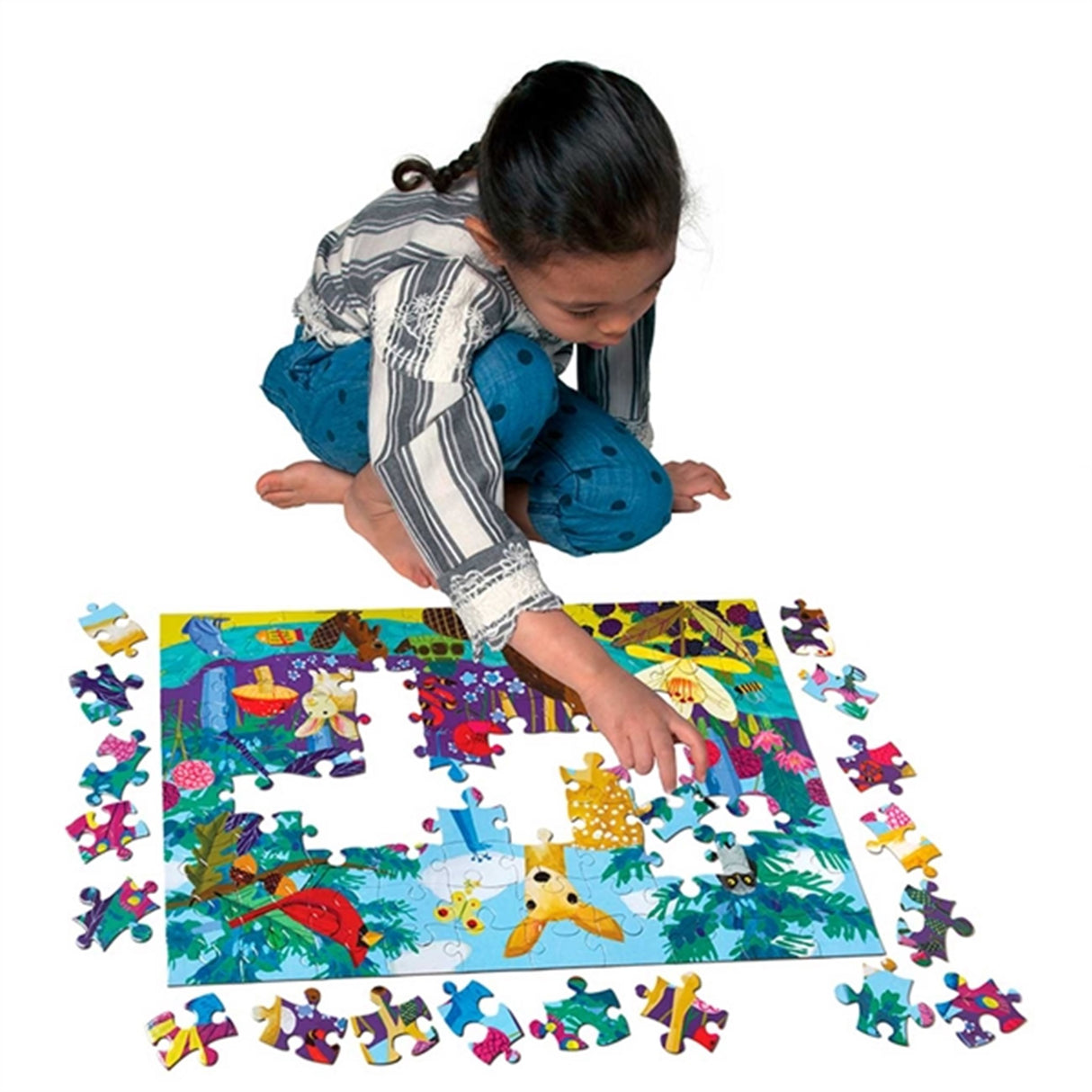 Eeboo Puzzle 100 Pieces - Life On Earth 2