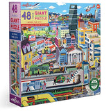 Eeboo Jumbo Puzzle 48 Pieces - The City