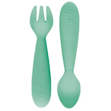 Ezpz Mini Cutlery Set Dusty Green