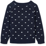 Fliink Navy/Dot Benna Dot Knit