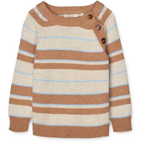 Fliink Tigers Eye Multi Stripe Bon Pullover