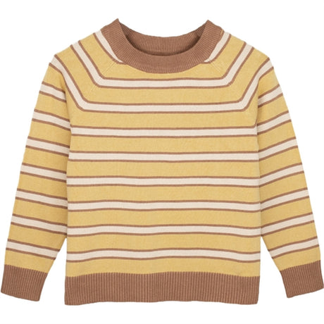 Fliink Cocoon Stripe Favo Stripe Knit Pullover