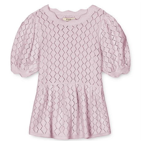 Fliink Lavender Fog Oma Knit Blouse