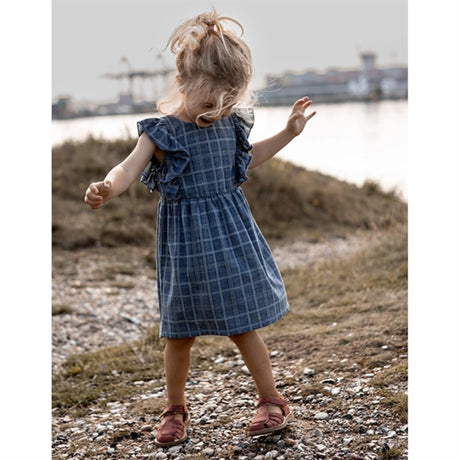 Fliink Navy Miro Ruffle Dress 2