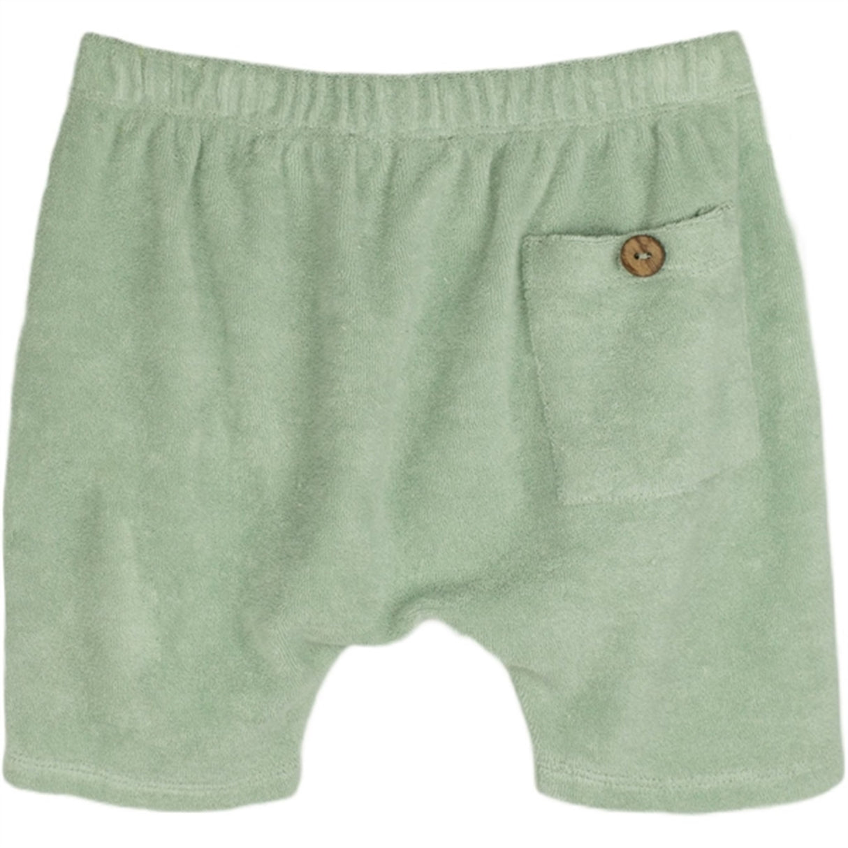 Fliink Dusty Green Teddy Shorts 3