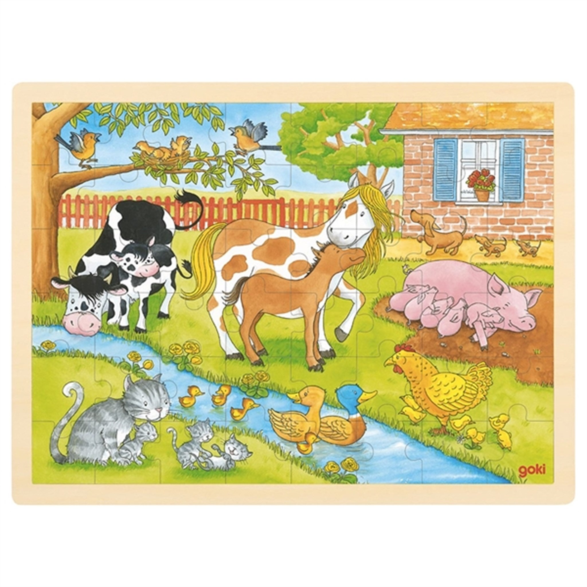 Goki Puzzle - Life On The Farm