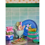 RICE Multicolor Food Boxes 3-pack