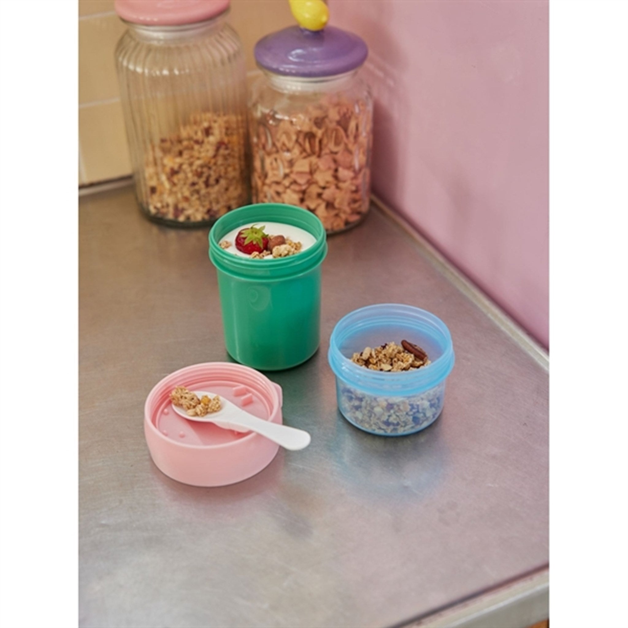 RICE Green To-Go Granola Container 4