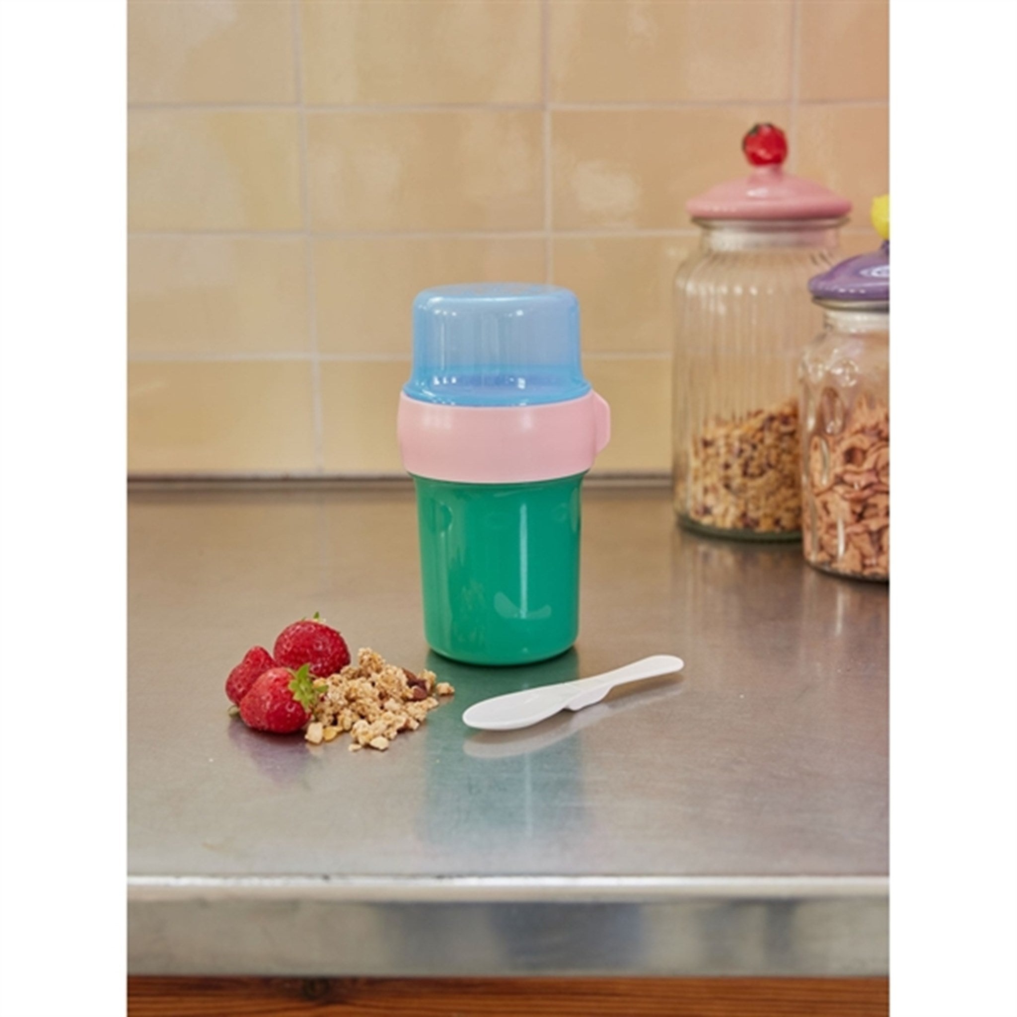 RICE Green To-Go Granola Container 3