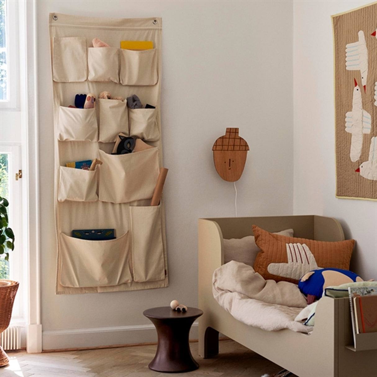 Ferm Living Lamp Acorn Oiled Oak