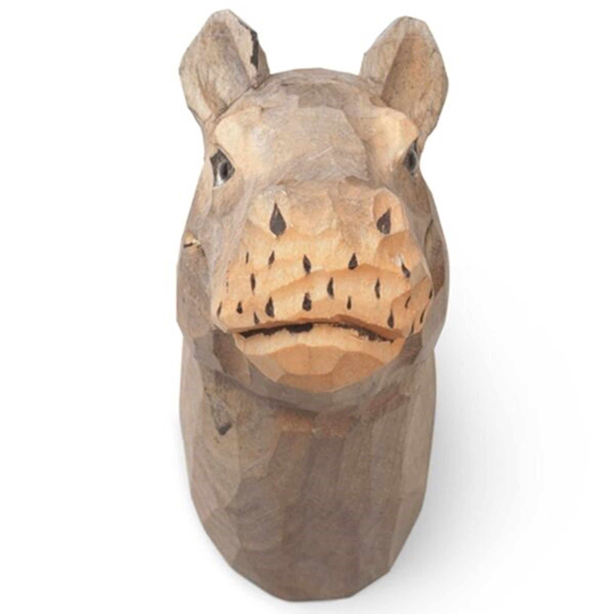 Ferm Living Hand Carved Hook Hippo 3