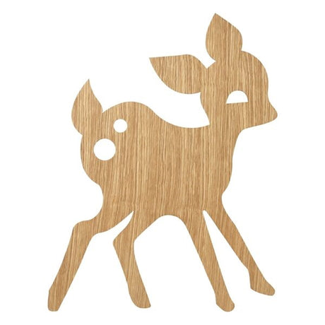 Ferm Living My Deer Lamp Oiled Oak