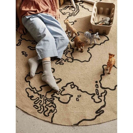 Ferm Living Jute Carpet World Large