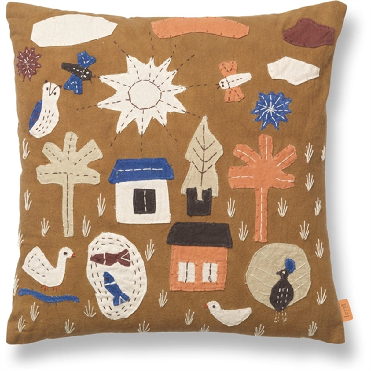 Ferm Living Village Cushion Sugar Kelp