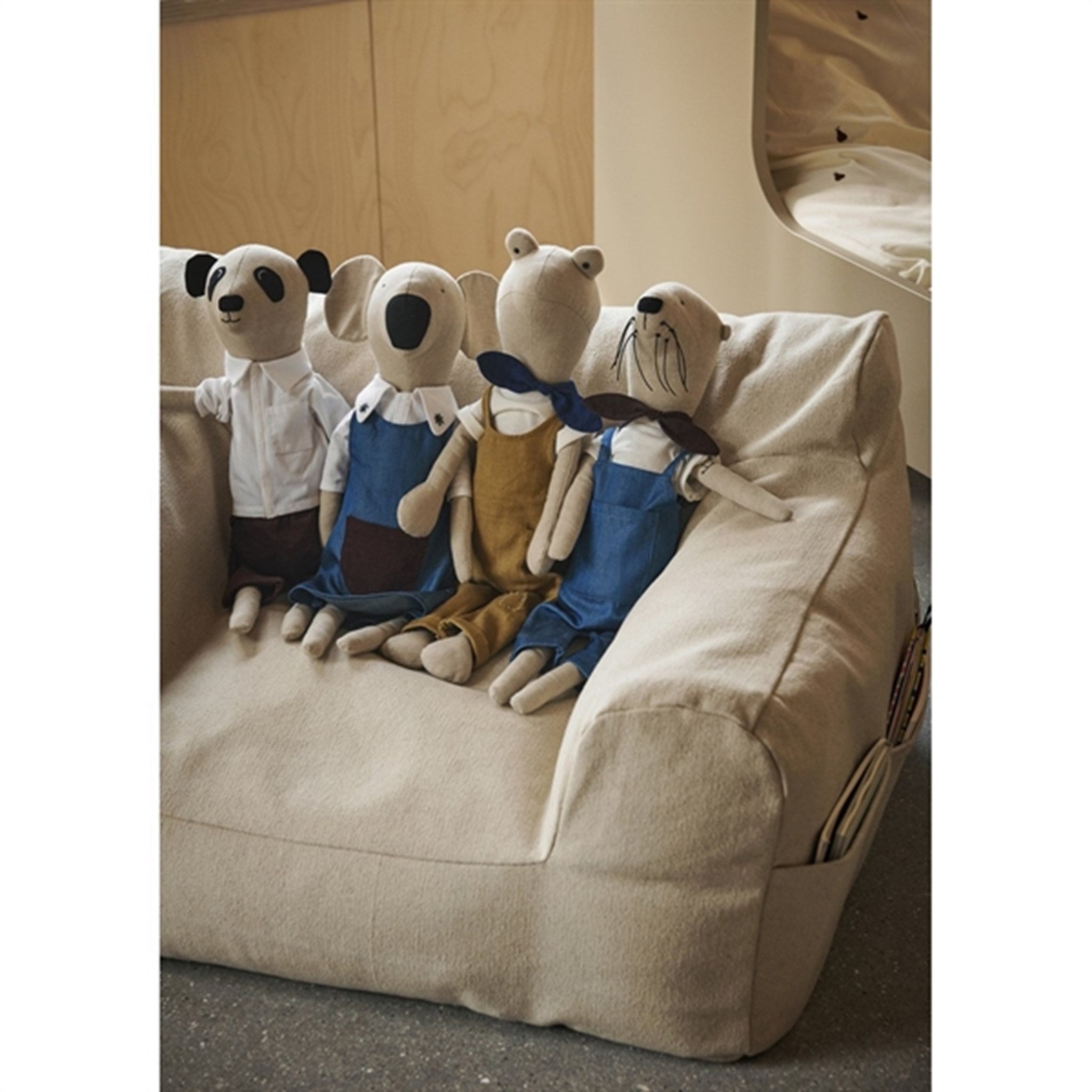 Ferm Living Teddy Frog Natural 3