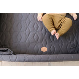 FILIBABBA Activity Nest Soft Quilt Stone Grey