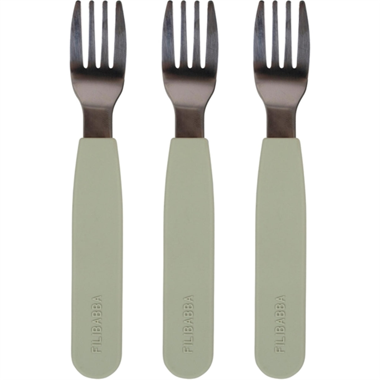 FILIBABBA Forks 3-pack Green