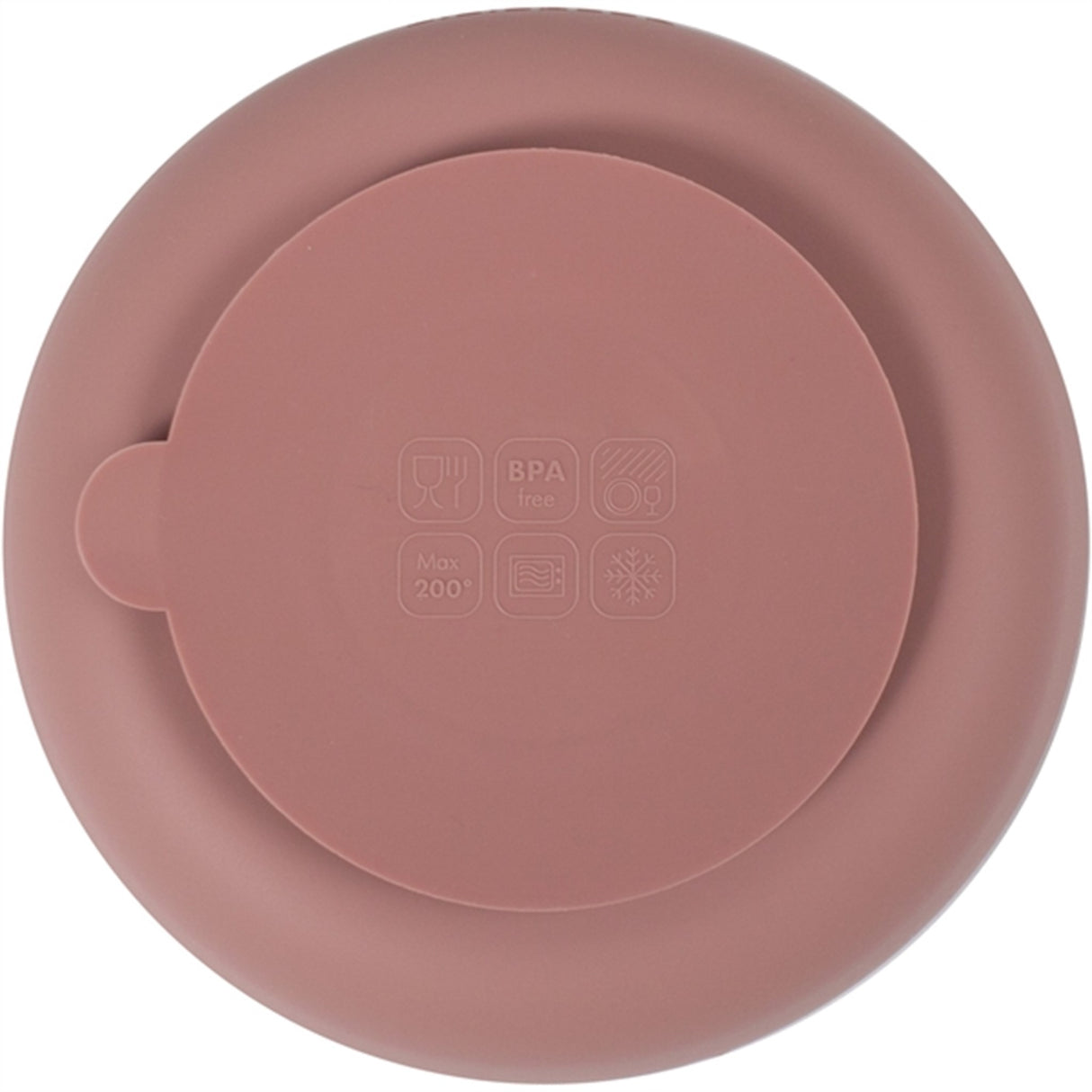 FILIBABBA Plate 2-pack Rose 3