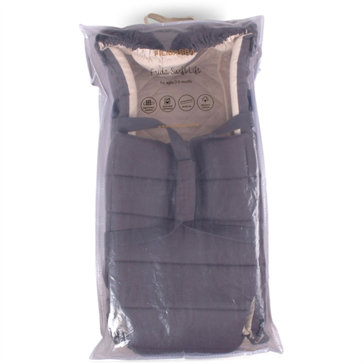 FILIBABBA Baby Lift Frida Swift Dark Grey