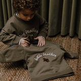 That's Mine Dusky Green Finley Big Brother Sweatshirt 3